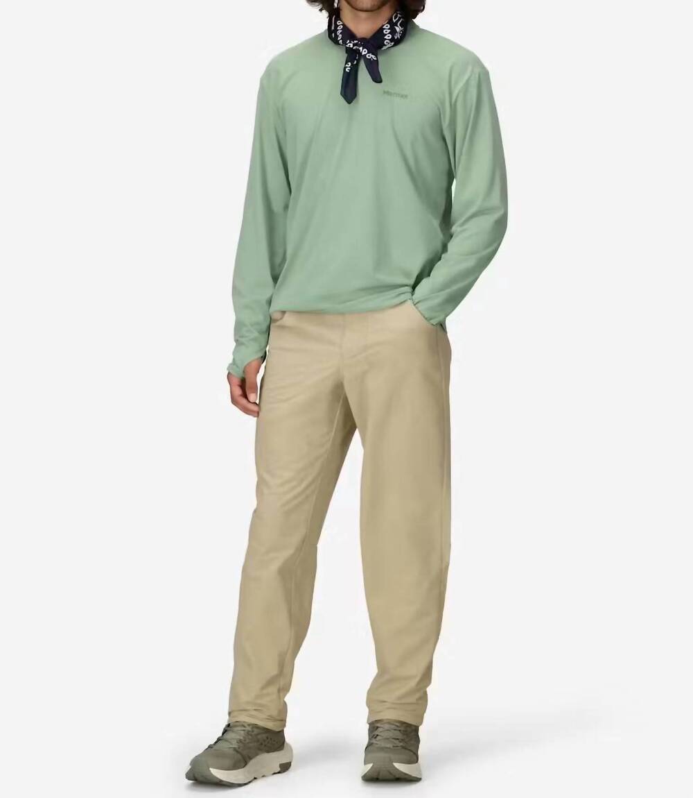 NEW MARMOT men's airexchange upf 40 pants in beige